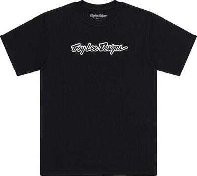 Troy lee designs signature short sleeve t-shirt black