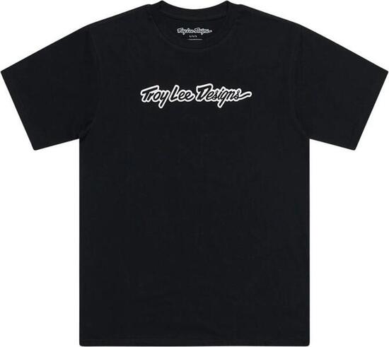 Troy Lee Designs Signature Short Sleeve T-Shirt Black