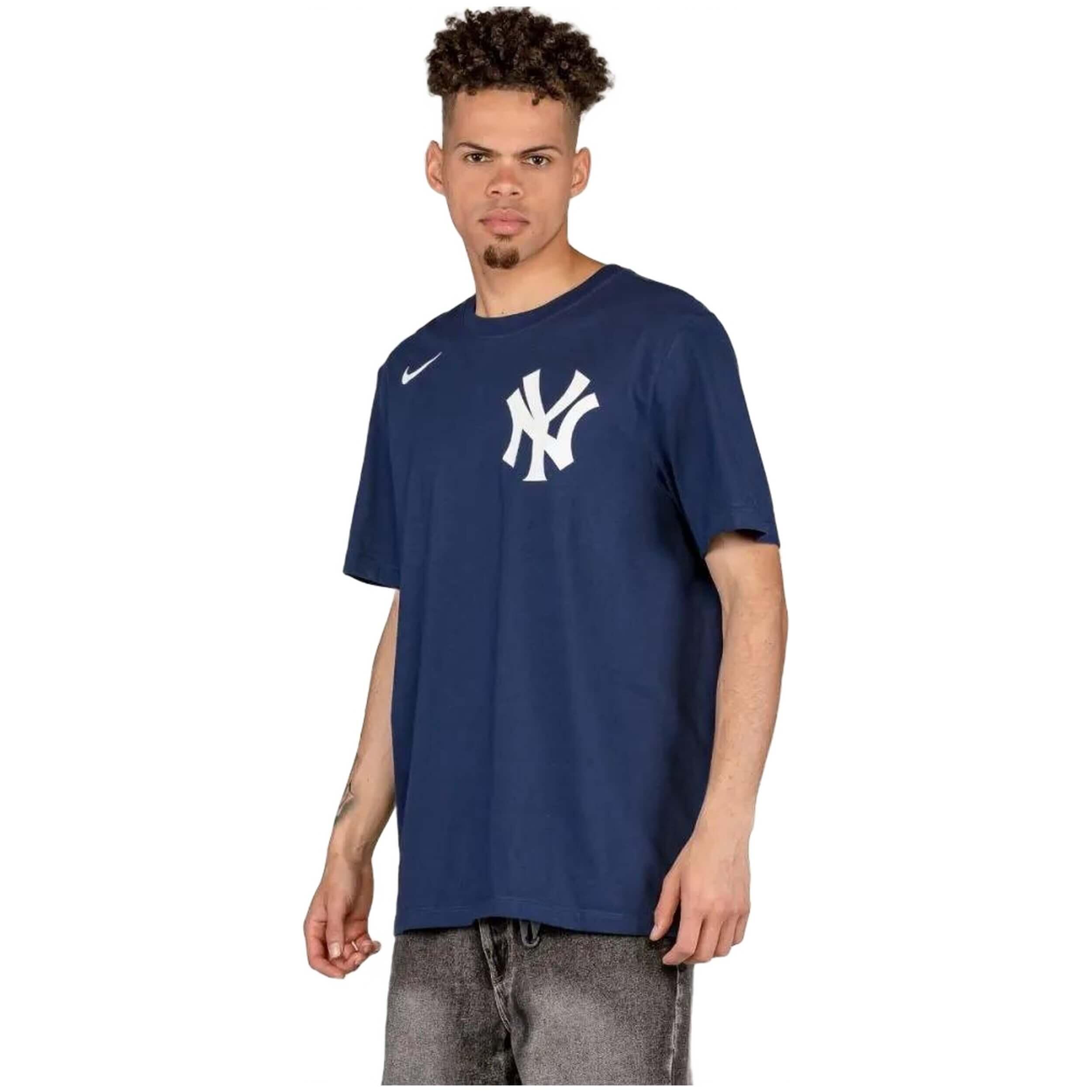 T-shirt met korte mouwen Nike model n199-44b-nk-m3x-azul voor mannen 3/4