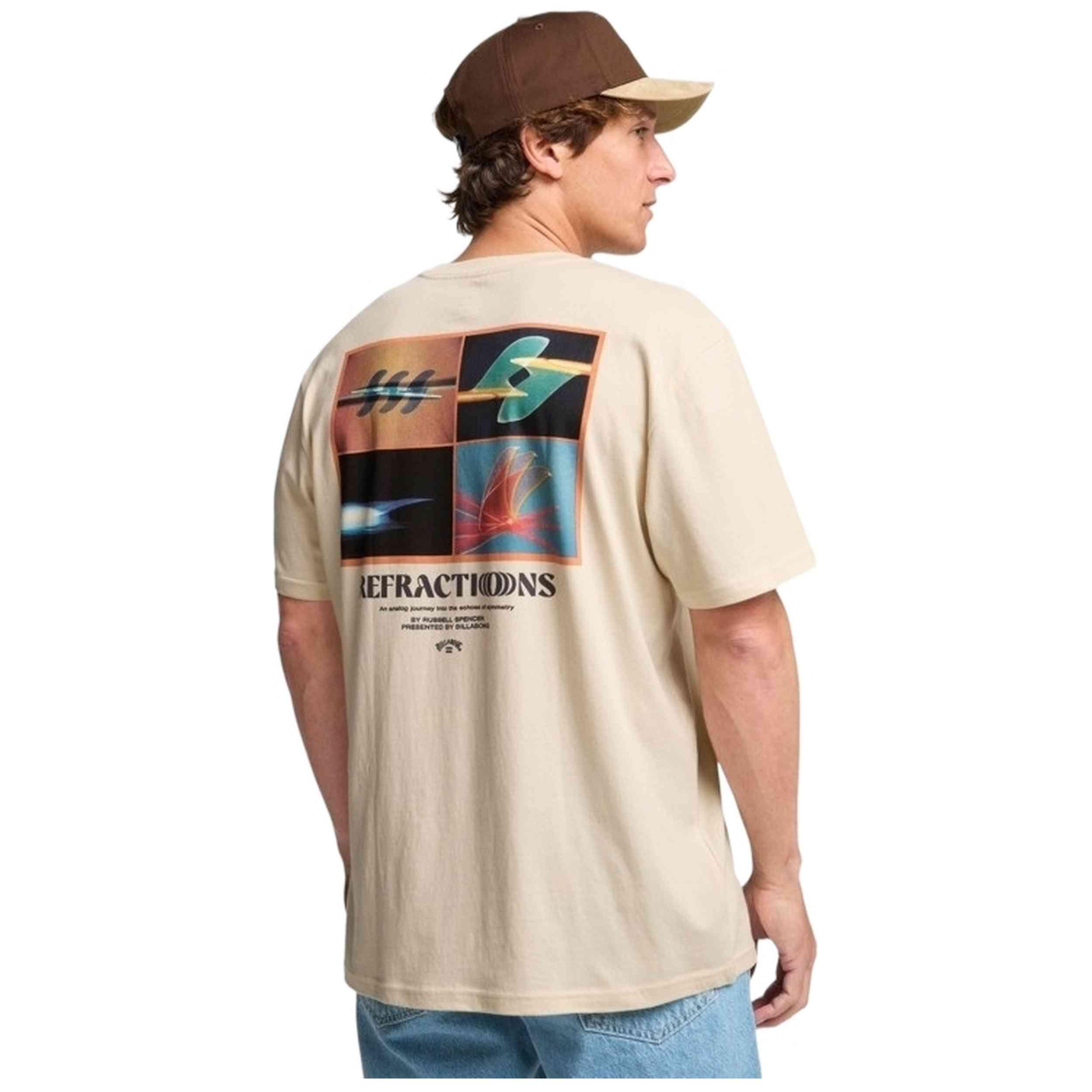 Maglia a maniche corte Billabong modello Refractions Premium per uomini 2/2