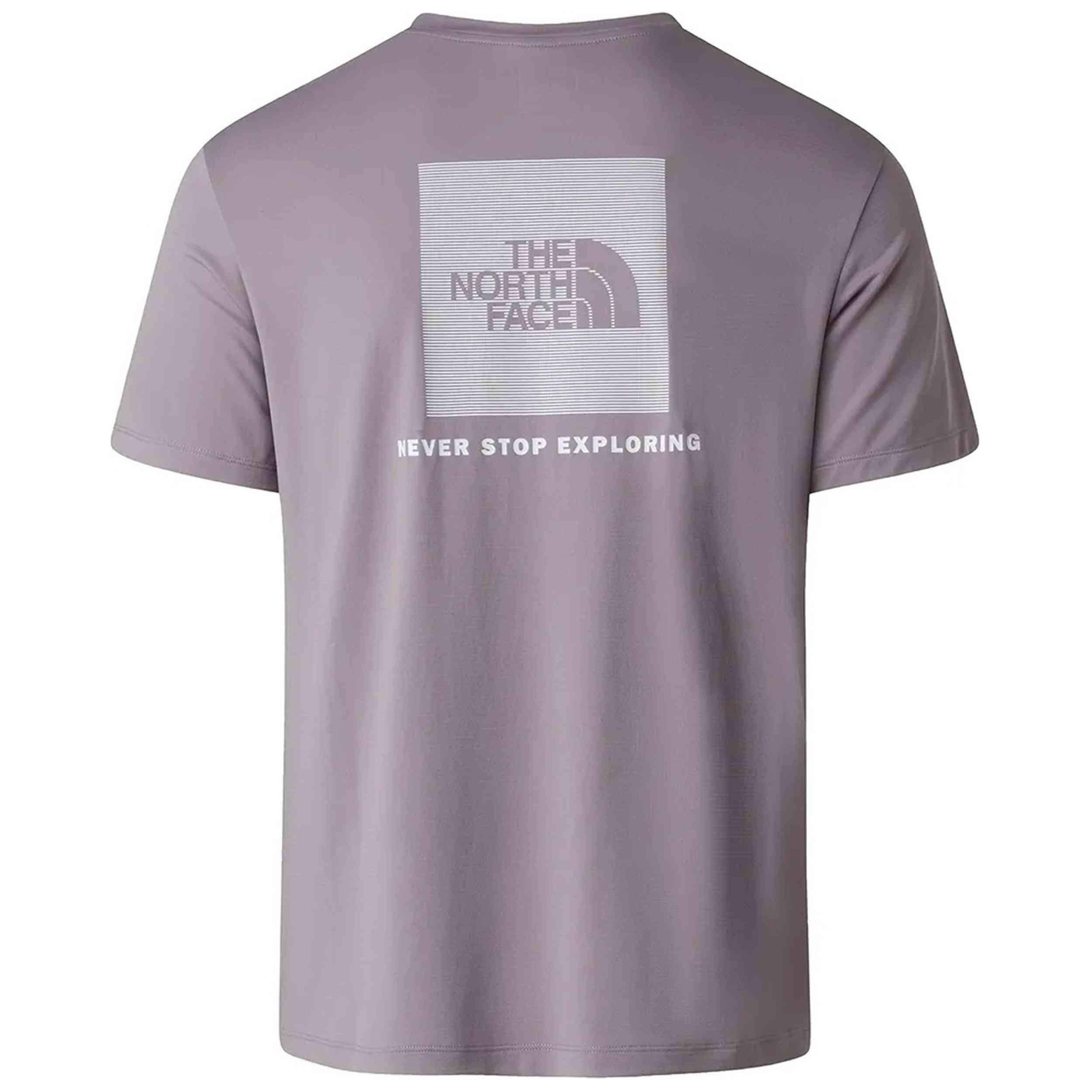 T-shirt met korte mouwen The north face model M 24/7 BOX NSE SS TEE voor vrouwen 2/4