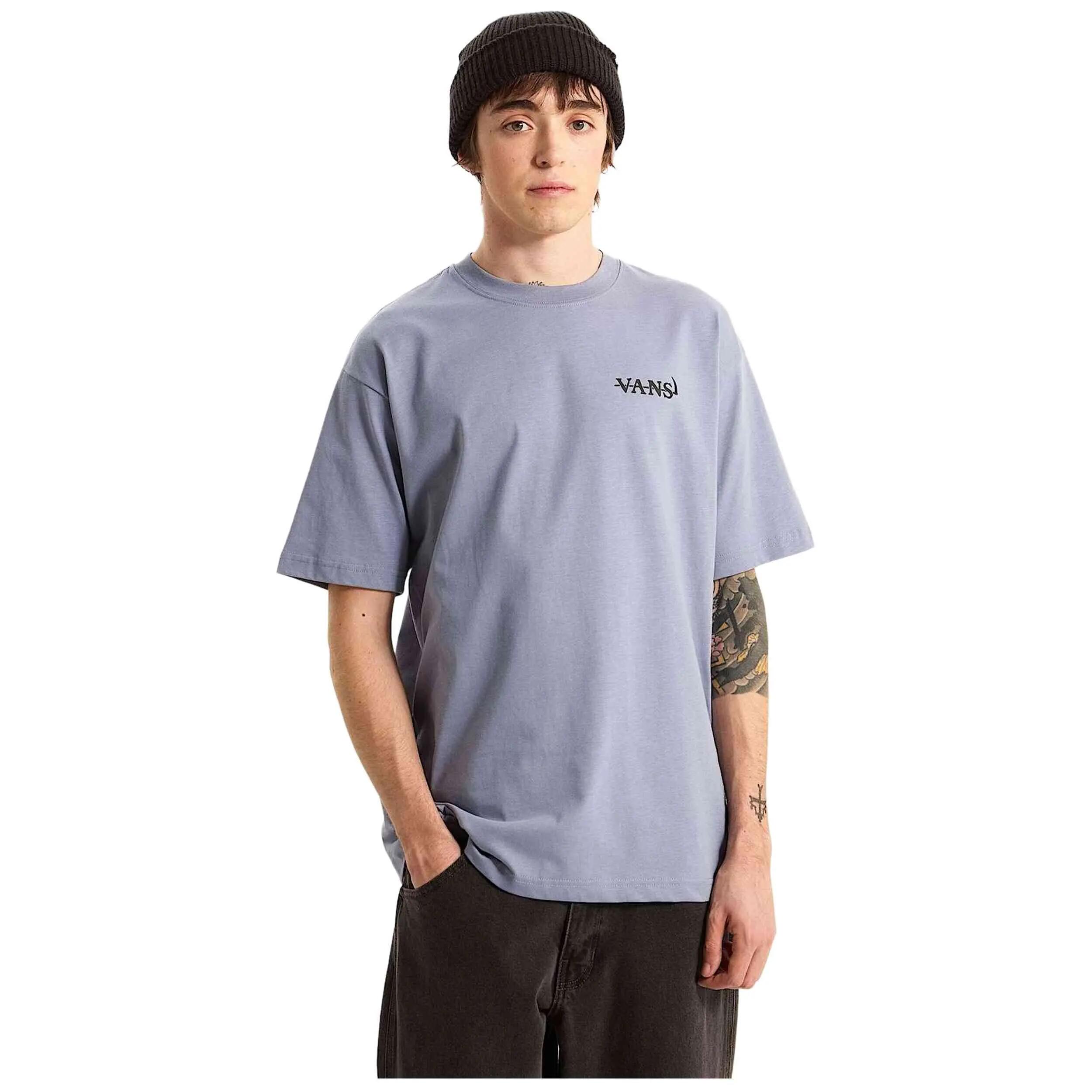 Camiseta de manga corta Vans modelo ALL & NOUGHT LOOSE SS TEE Glacia para hombre 3/5