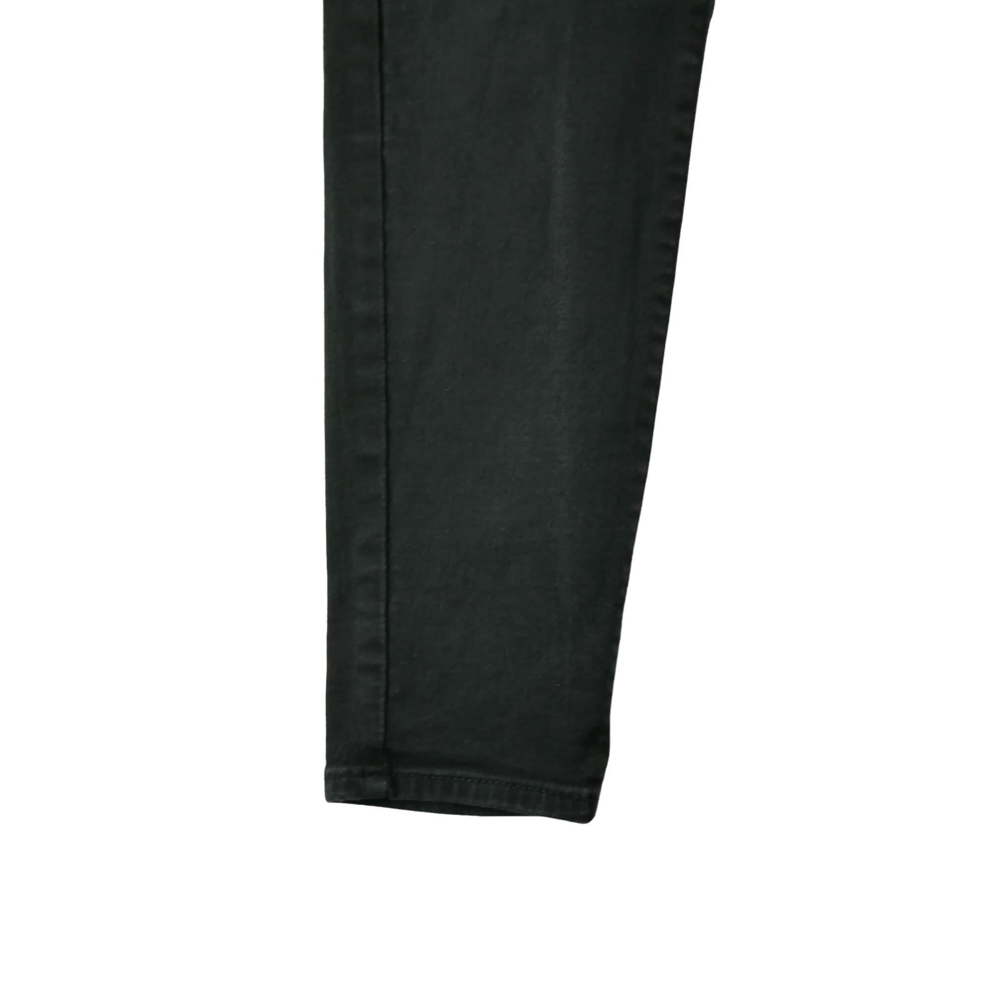 Tweedehands - Levi Strauss dames jeans Mile High super skinny zwart - Als nieuw 6/7