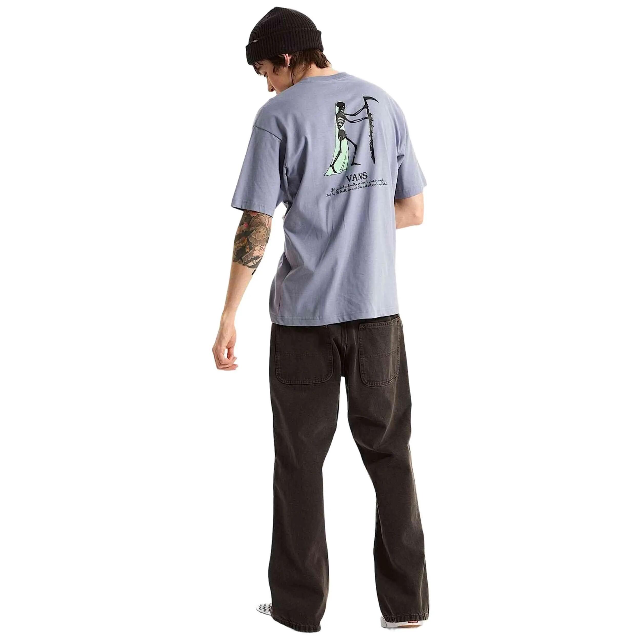Camiseta de manga corta Vans modelo ALL & NOUGHT LOOSE SS TEE Glacia para hombre 5/5