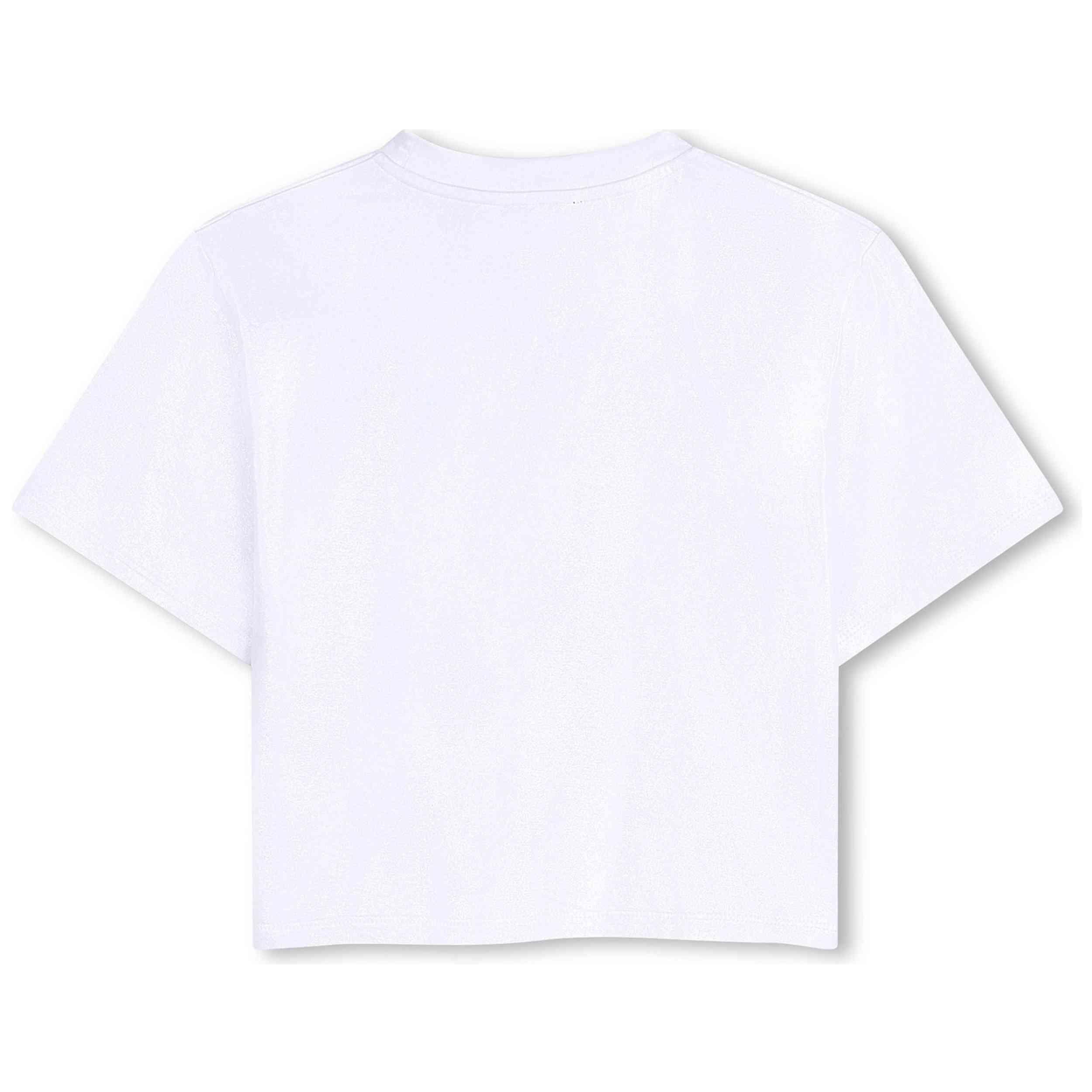 Kurzarmshirt Dkny Modell D62626-10P für mädchen 3/4