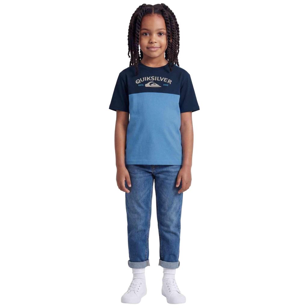 T-shirt Quiksilver model KNOWLEDGE AERA (BLC0) for unisex children