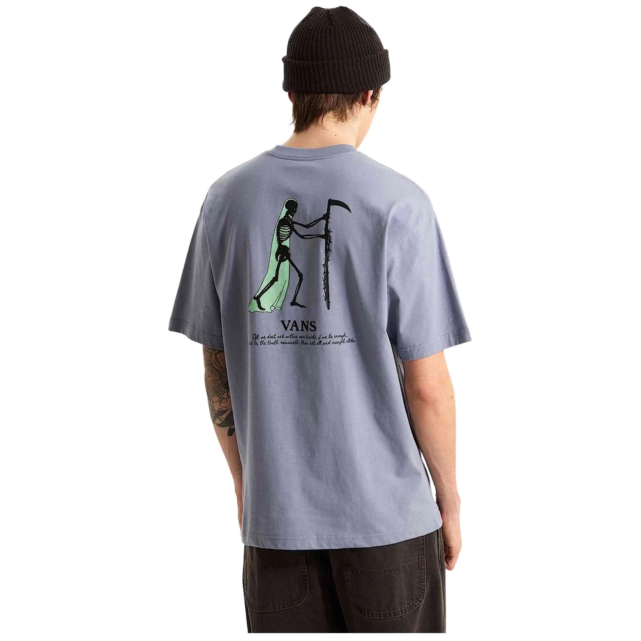 Camiseta de manga corta Vans modelo ALL & NOUGHT LOOSE SS TEE Glacia para hombre 4/5