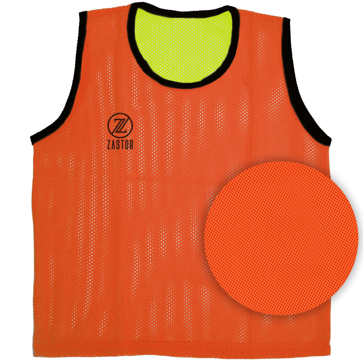 Peto Entrenamiento Reversible Zastor Ressy Neón/Naranja 3/3