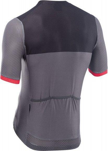 Maillot de manga corta Northwave Storm Air gris/rojo 2/2