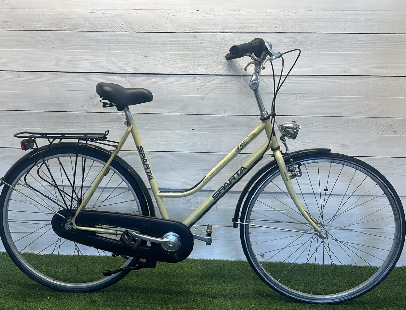 Sparta stadsfiets moederfiets 56 cm, wit 2/3