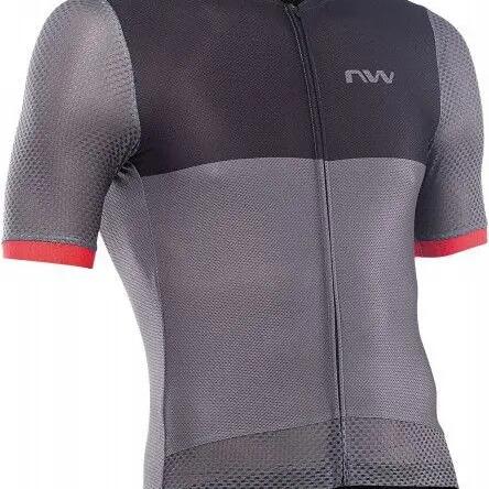 Northwave Storm Air Short Sleeve Jersey Grey/Red