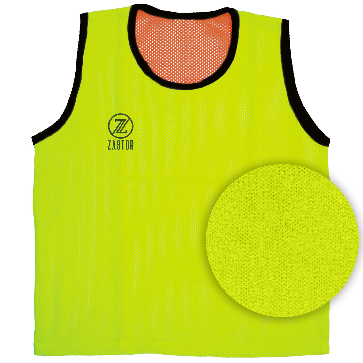 Peto Entrenamiento Reversible Zastor Ressy Neón/Naranja 2/3