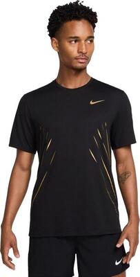 Nike x jakob heren trui zwart/goud met korte mouwen