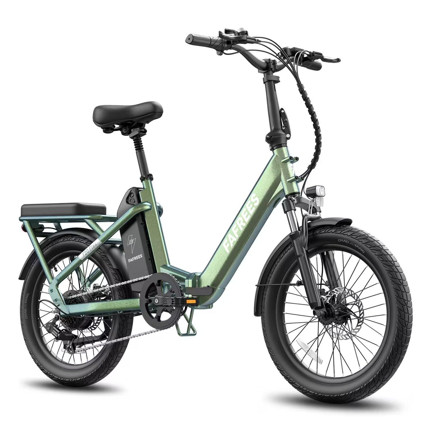 Adulte Ville Vélo Électrique Pliable Entrée Basse Capteur Couple 20Ah F20 Flex 3/6