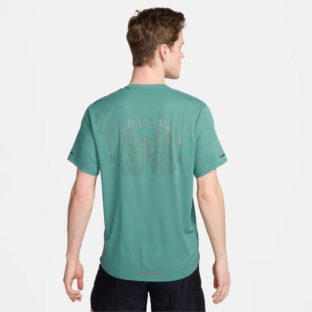 Nike Running Division Kurzarmtrikot Grün Herren 2/5
