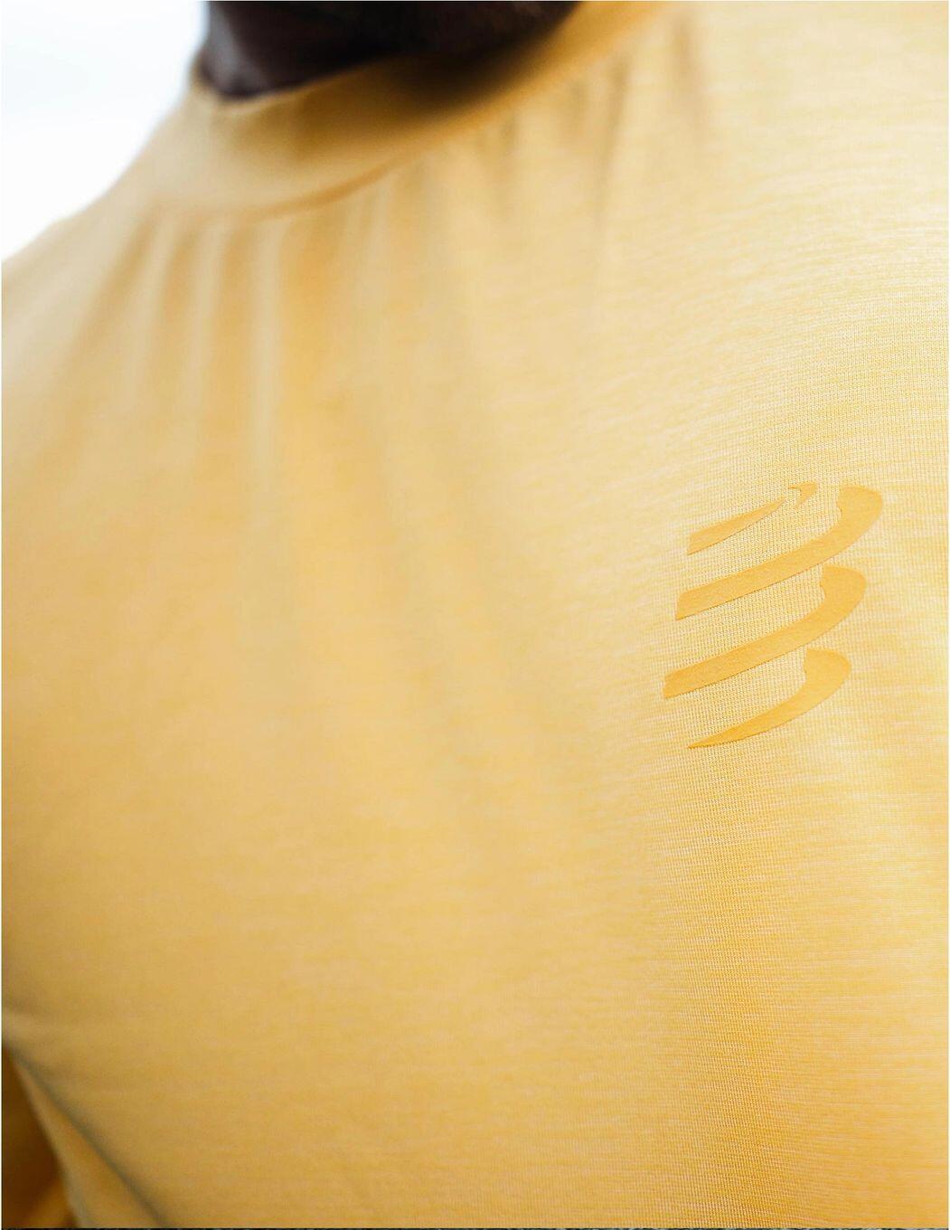Maglia a manica lunga Compressport Performance Yellow Uomo 5/5