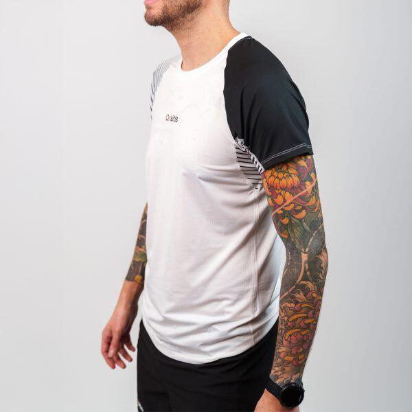 Oxsitis X-Train Herren Kurzarmtrikot Weiß/Schwarz 2/5