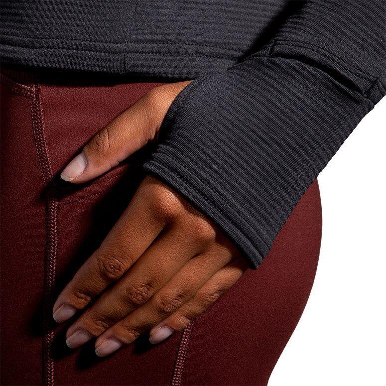 Haut thermique Brooks Notch Thermal Long Sleeve 2.0 Noir Femme 5/7