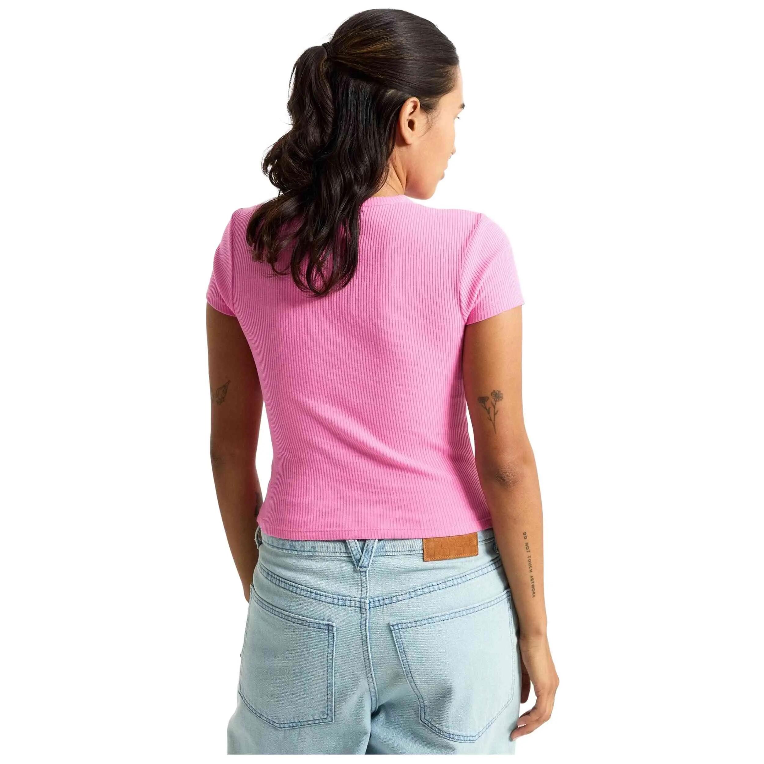 Camiseta de manga corta Vans modelo VN000RD1FRQ1 para mujer 3/5