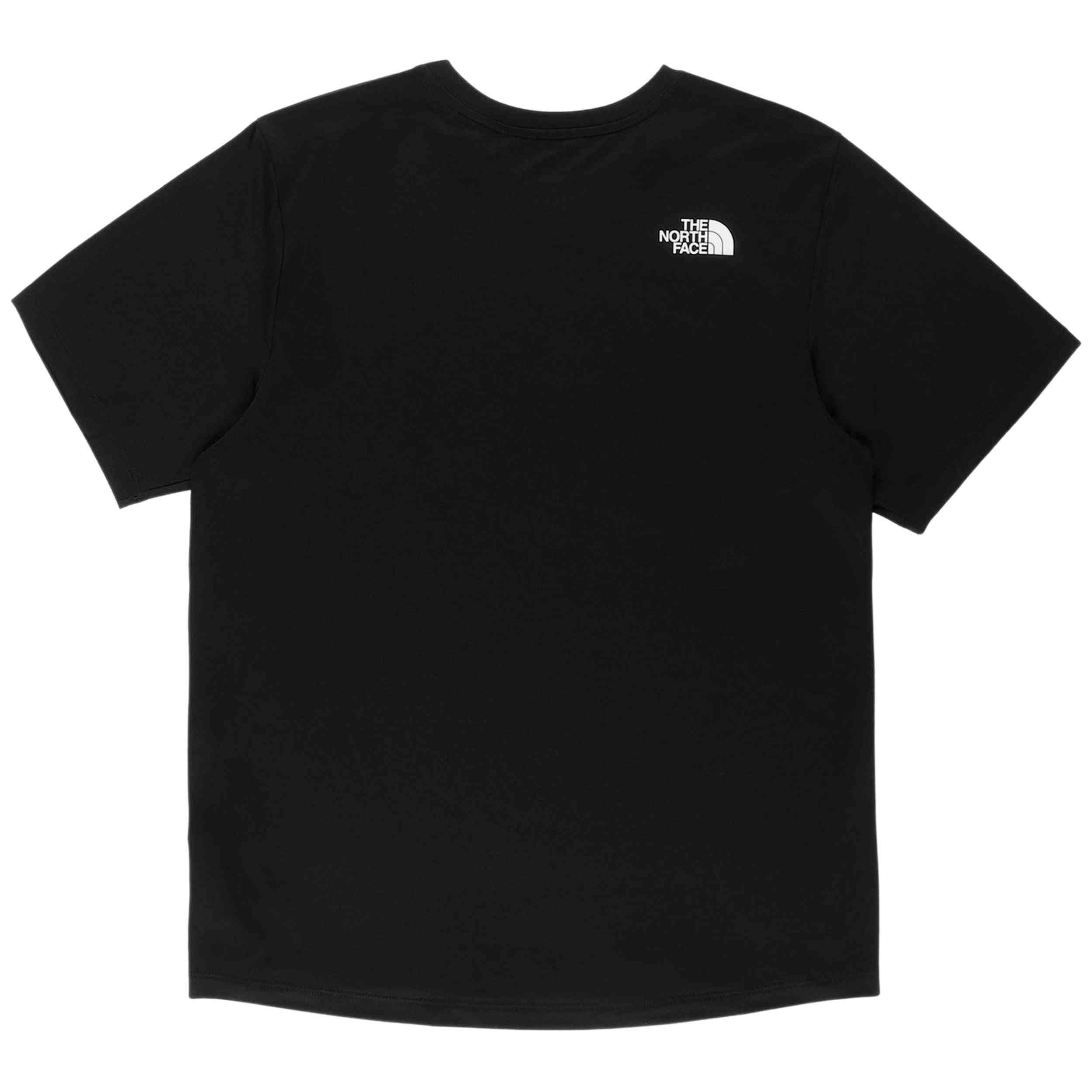 T-shirt The north face modèle M 24/7 S/S TEE LOGO GRAPHIC REG TNF BLA pour homme 2/5