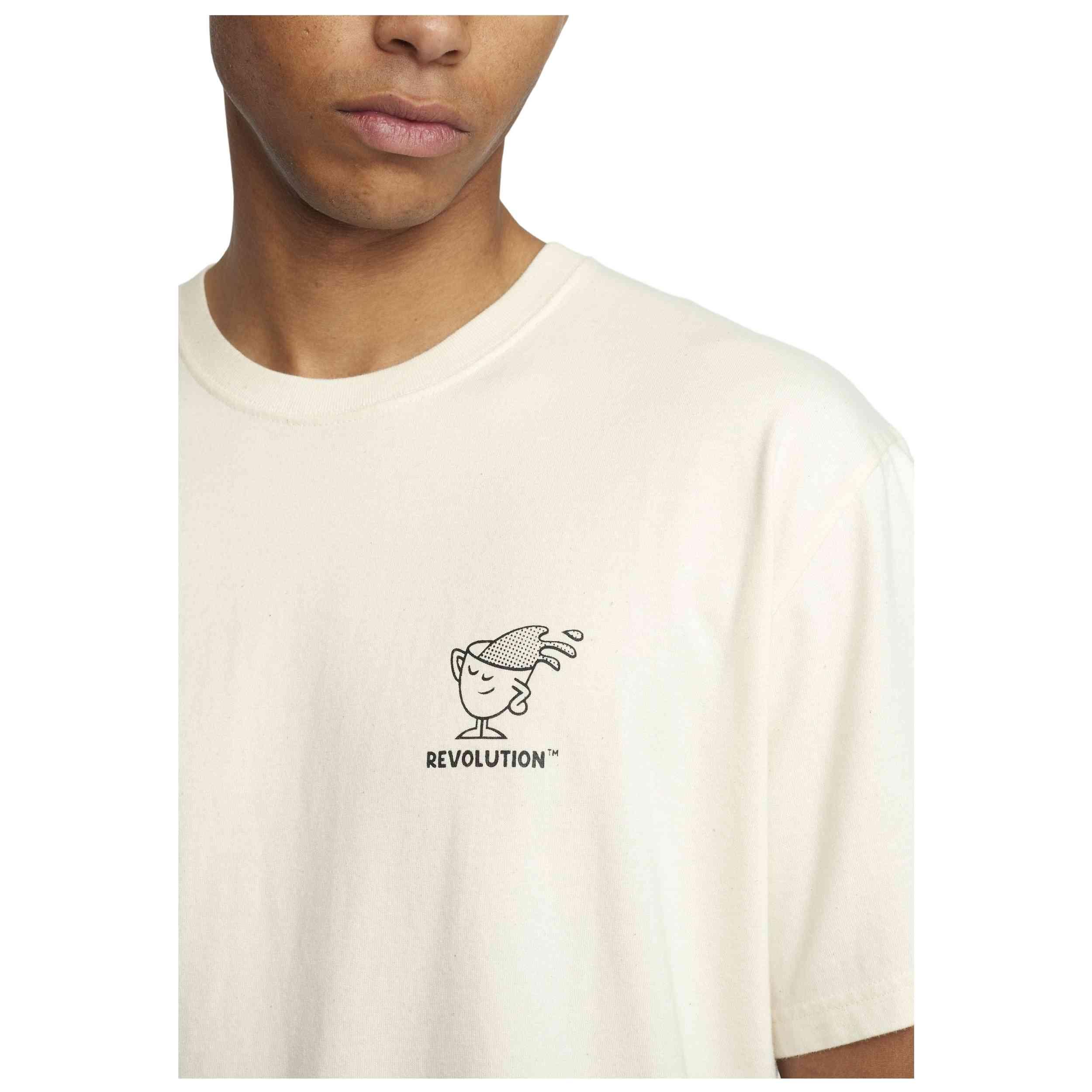 T-shirt Revolution modèle offwhite pour homme 4/5