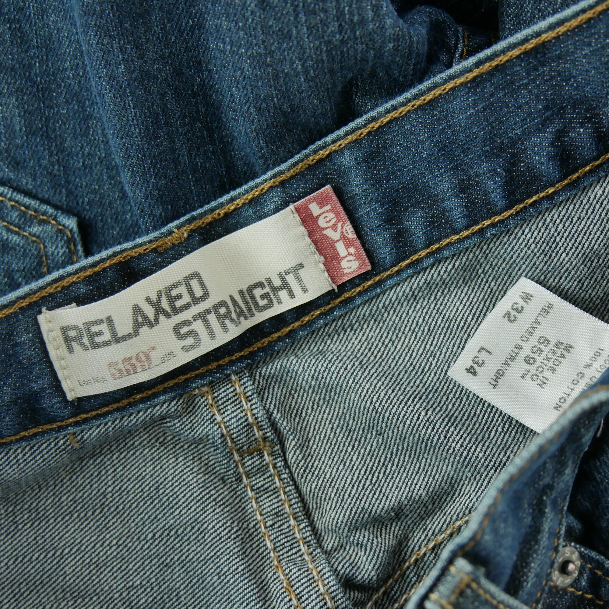 Tweedehands - Levi Strauss heren jeans 559 relaxed fit - Als nieuw 7/7