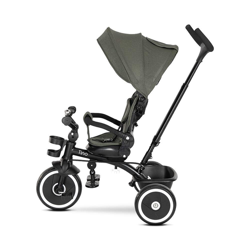Infantil Paseo Triciclo TINO 360º asiento giratorio Green 4/5