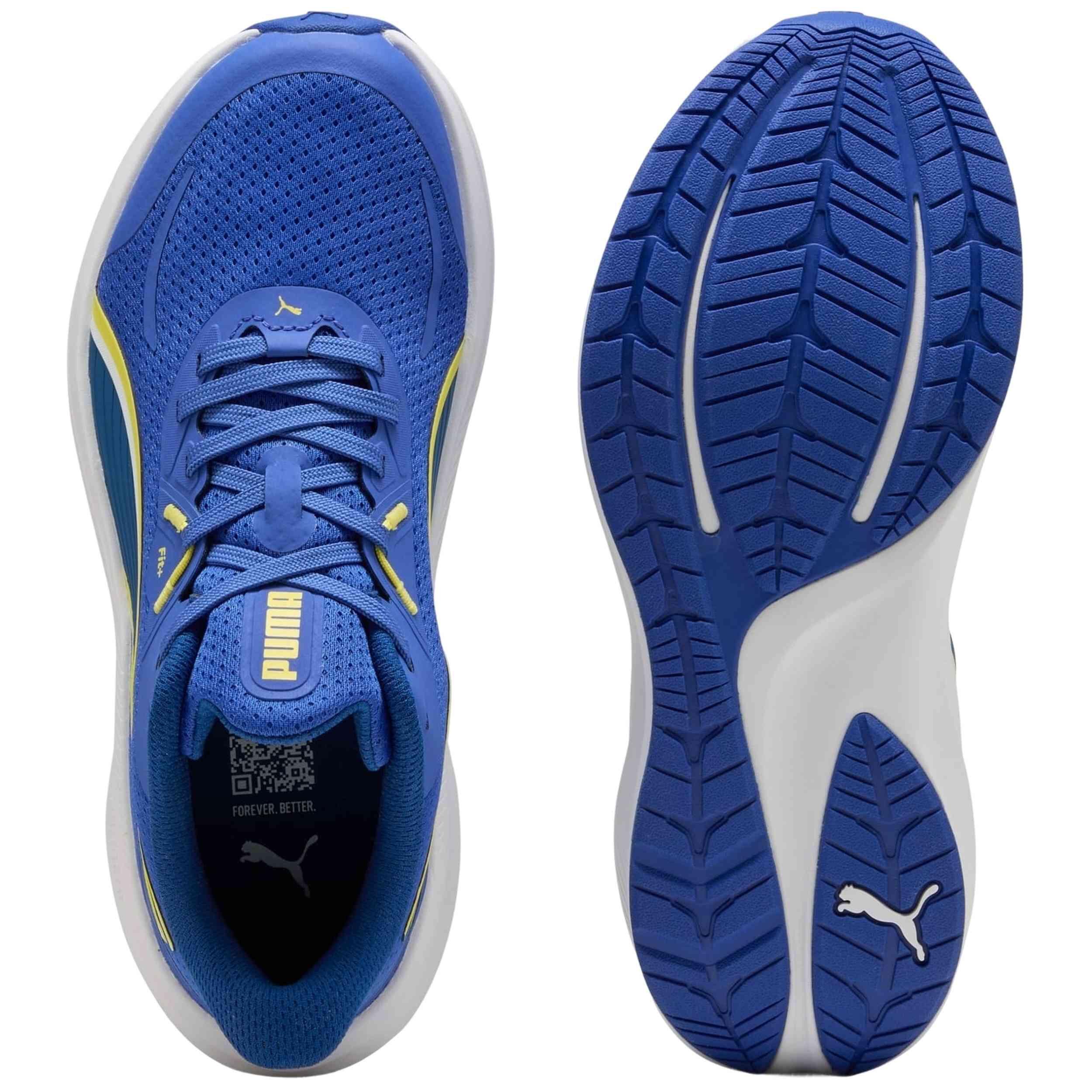 Sapatilhas Puma modelo 312413-09 para crianças unissex 4/5