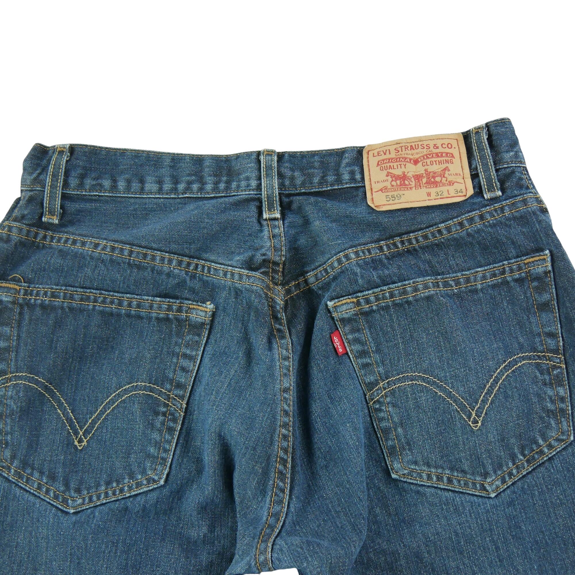 Tweedehands - Levi Strauss heren jeans 559 relaxed fit - Als nieuw 4/7