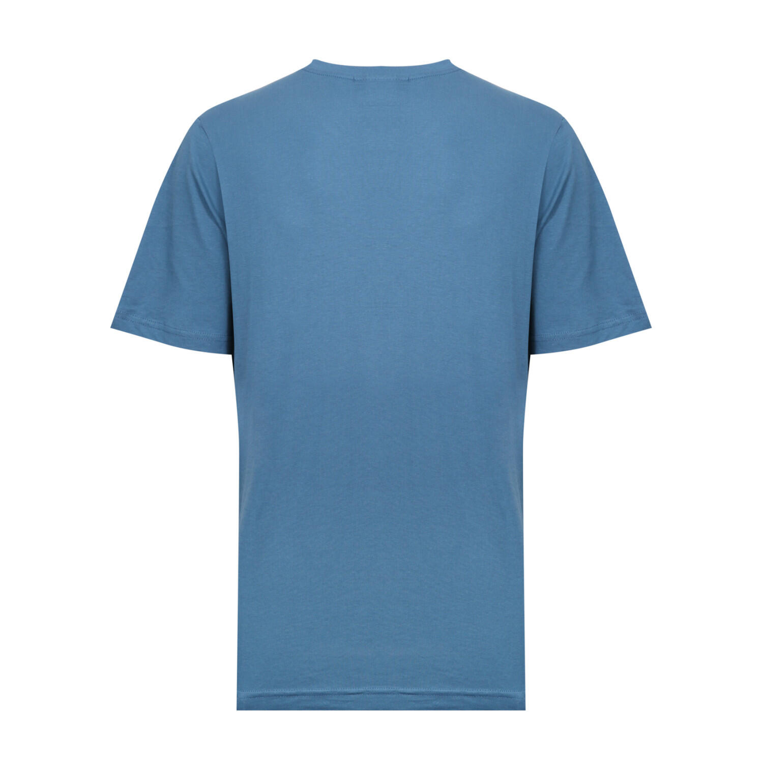 Tee shirt homme col rond en coton 160GSM et logo imprimé 729280 2/3