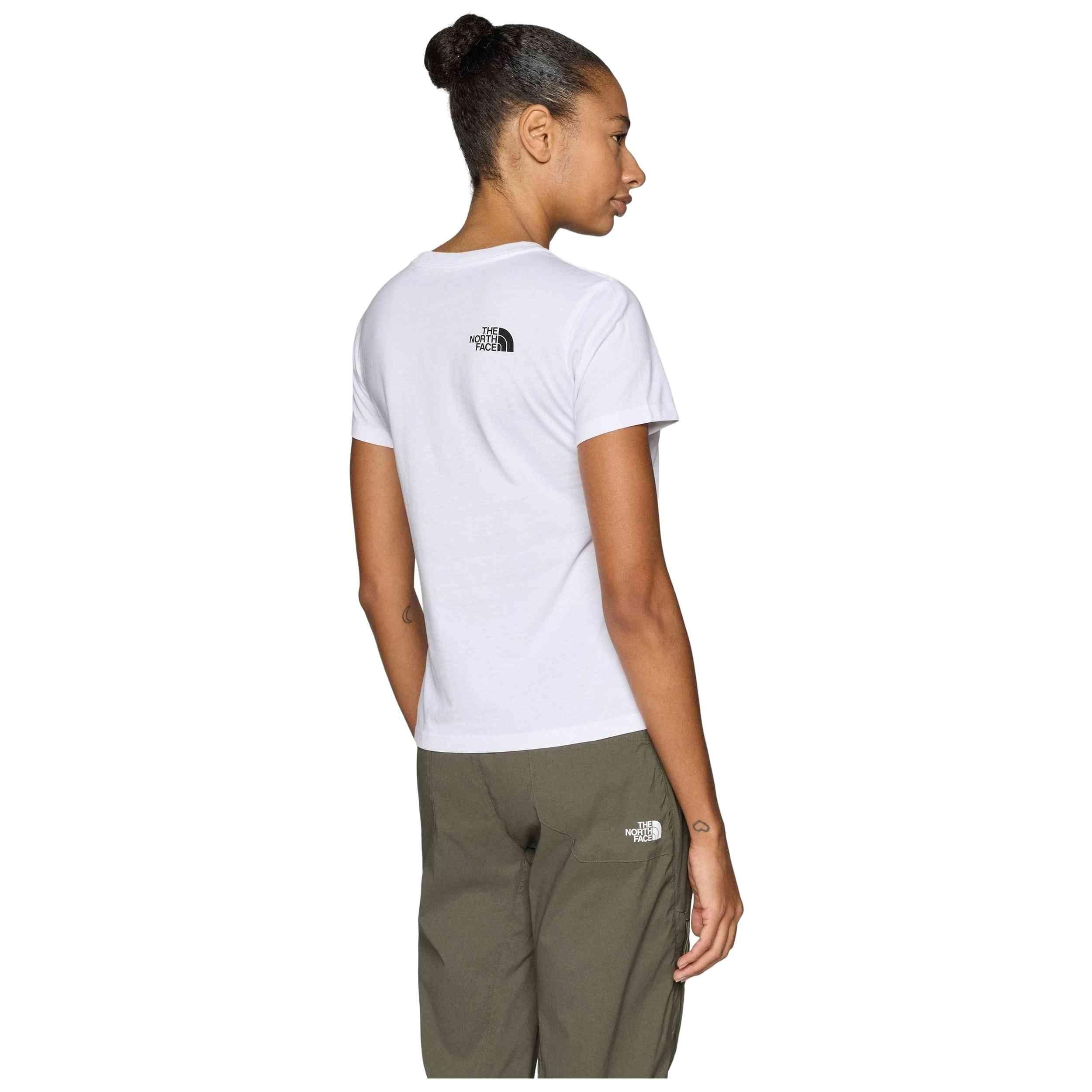 T-shirt met korte mouwen The north face model W EVOLUTION HALF DOME voor vrouwen 3/5