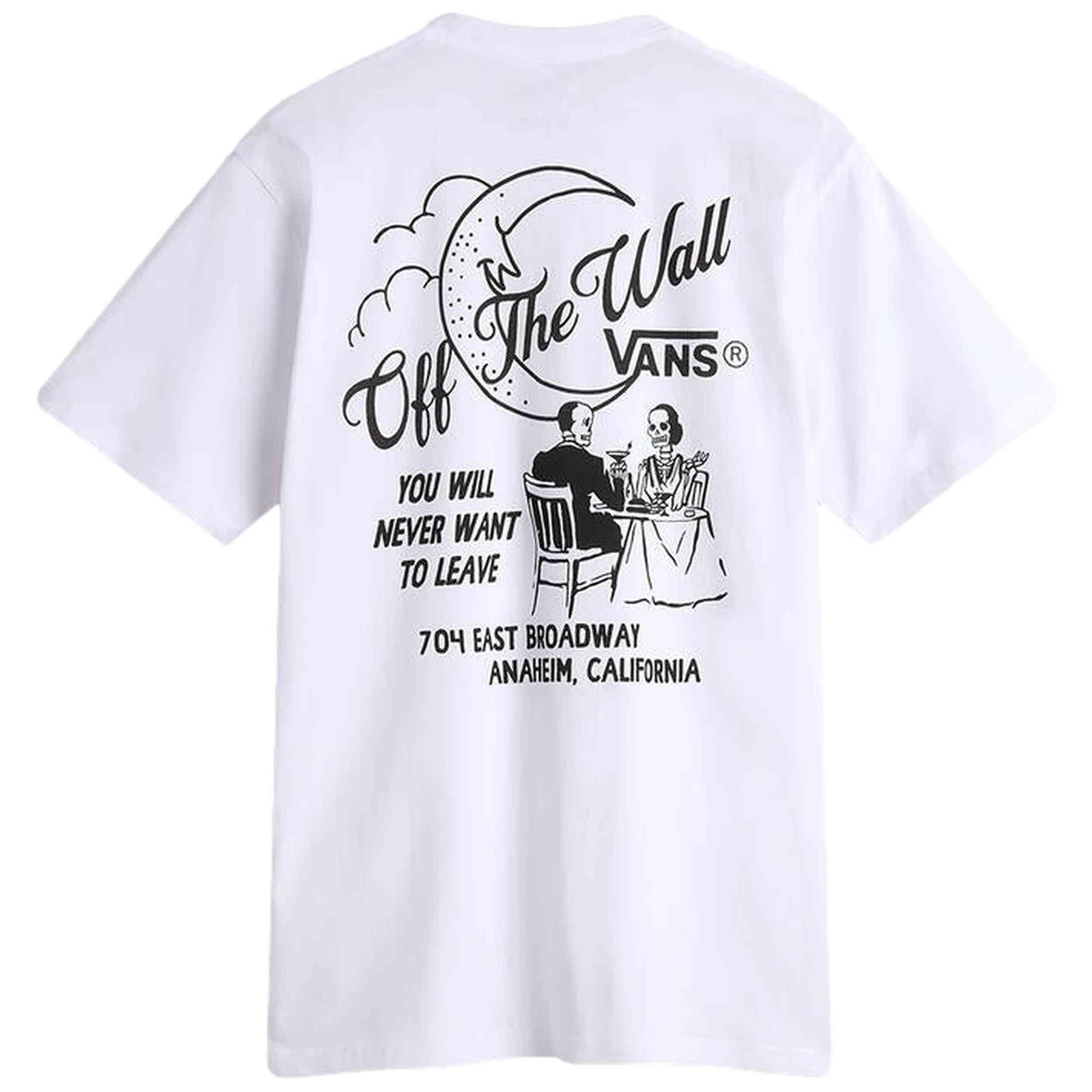 Maglia a maniche corte Vans modello VN000M6BWHT per uomini 2/2