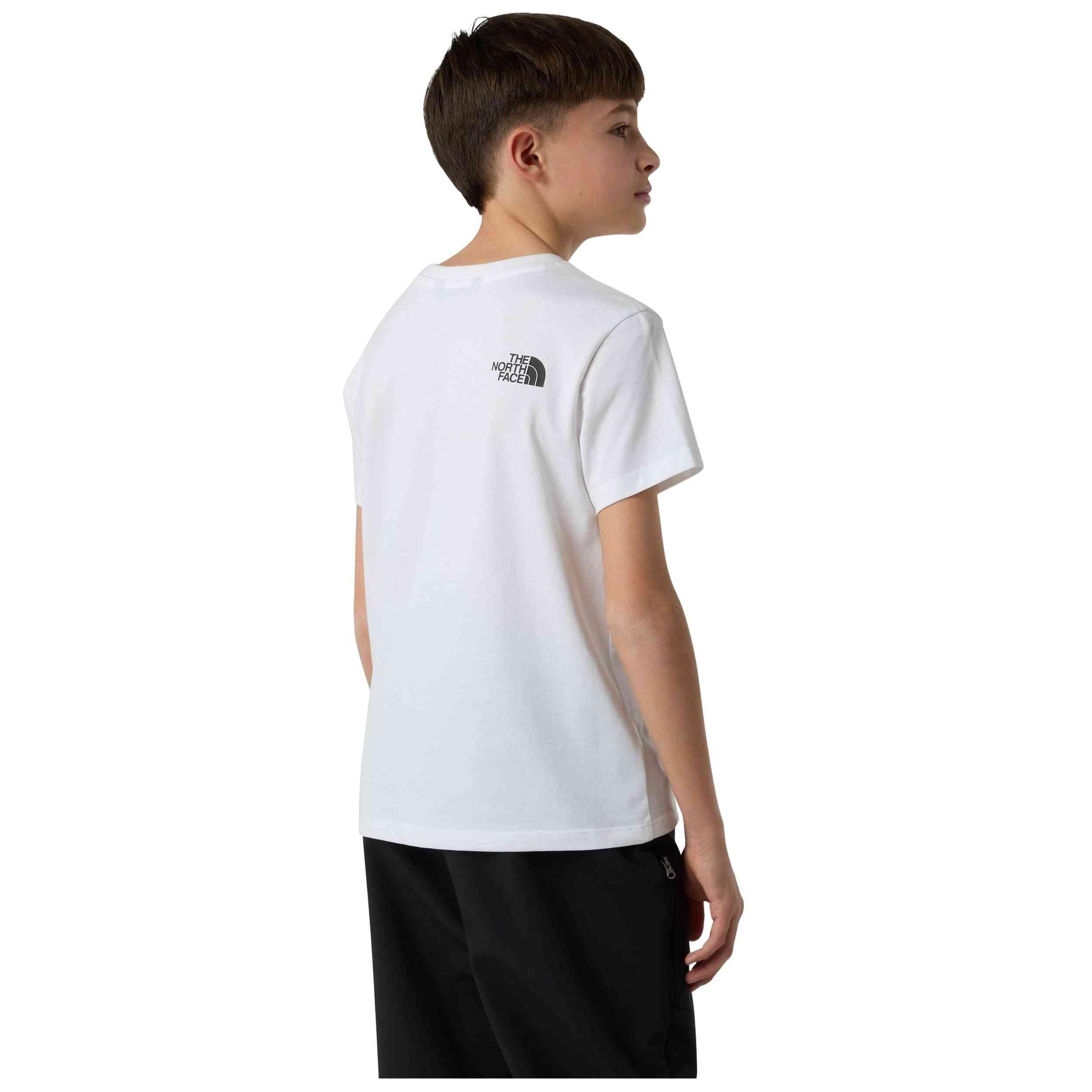T-shirt The north face modèle DOME pour unisexe enfants 3/5