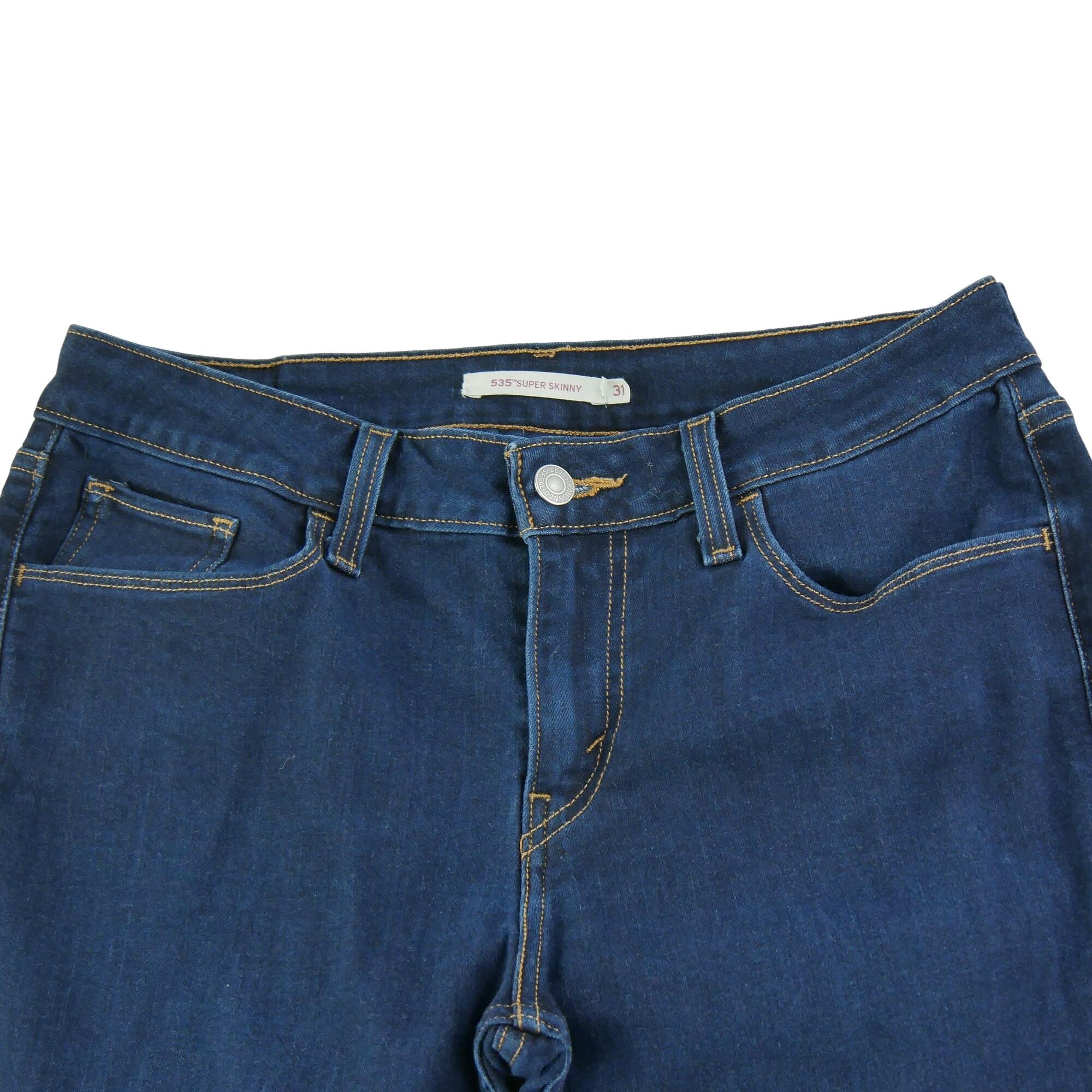 Tweedehands - Levi Strauss Dames Jeans 535 Super Skinny - Als nieuw 3/7