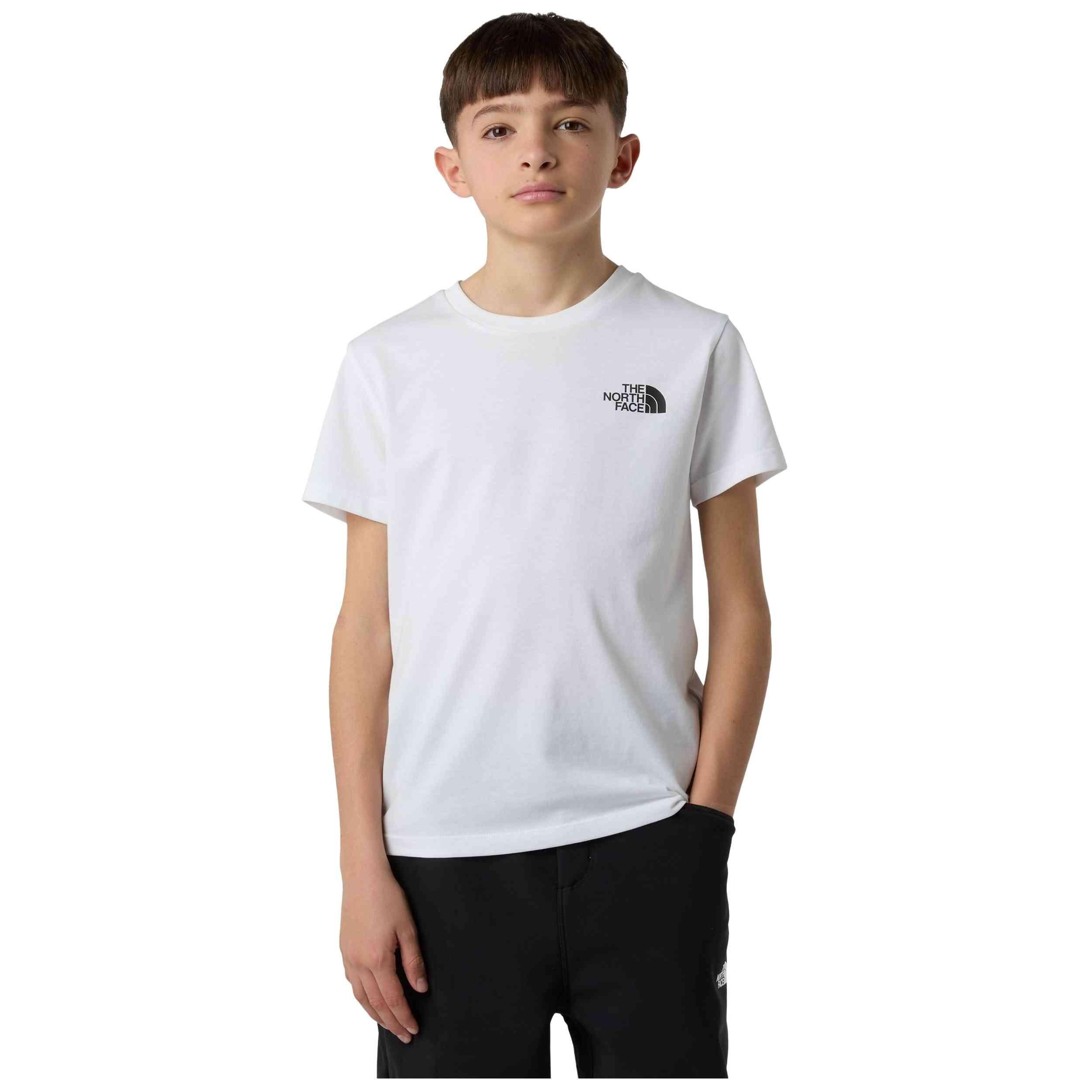 T-shirt The north face modèle DOME pour unisexe enfants 1/5