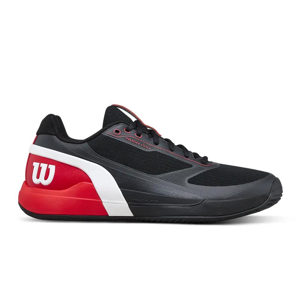 WILSON RUSH PRO 5 PADEL Black/Red SS26 (Zapatillas) 1/7