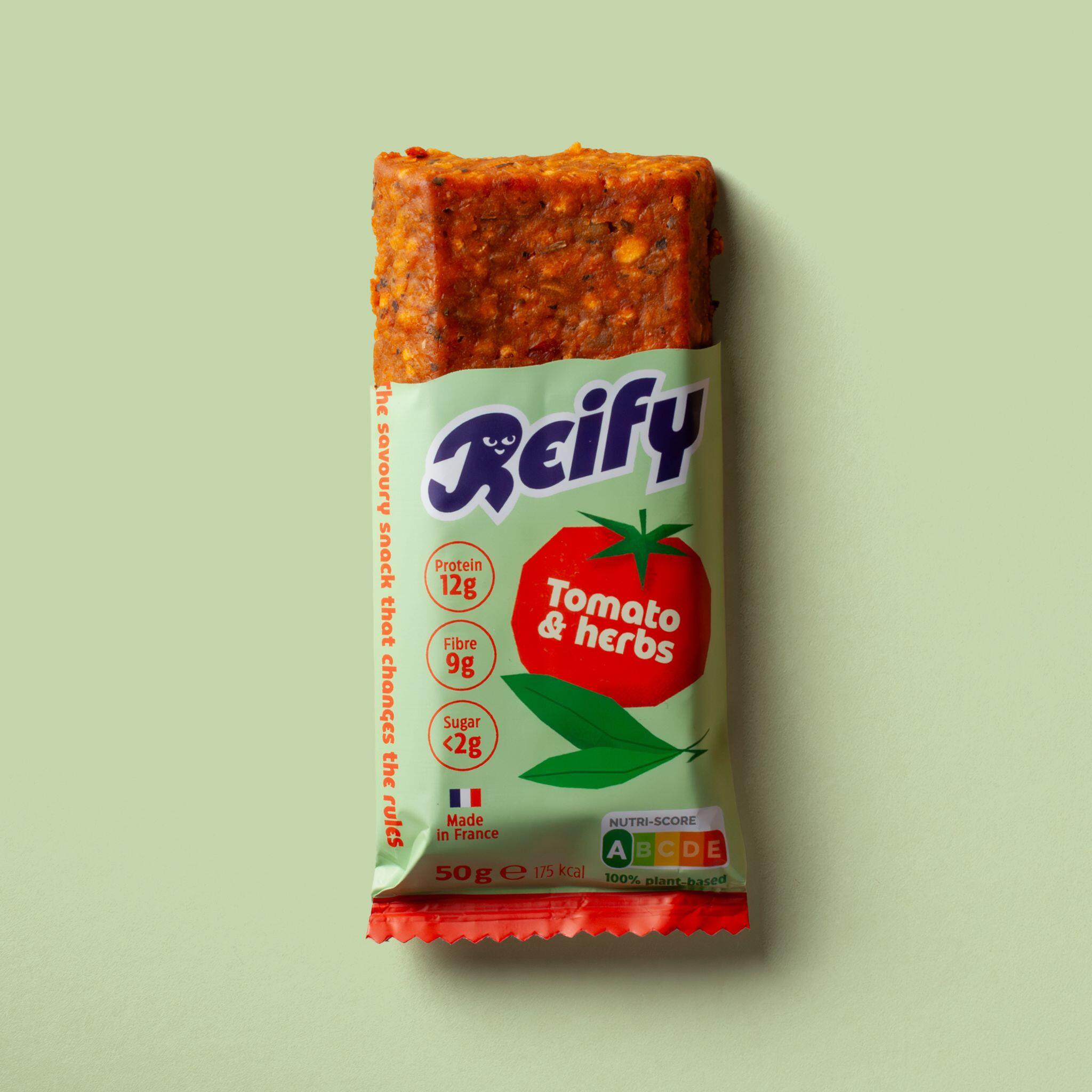 Barres protéinées salées Saveur Tomato & Herbs x12 2/4
