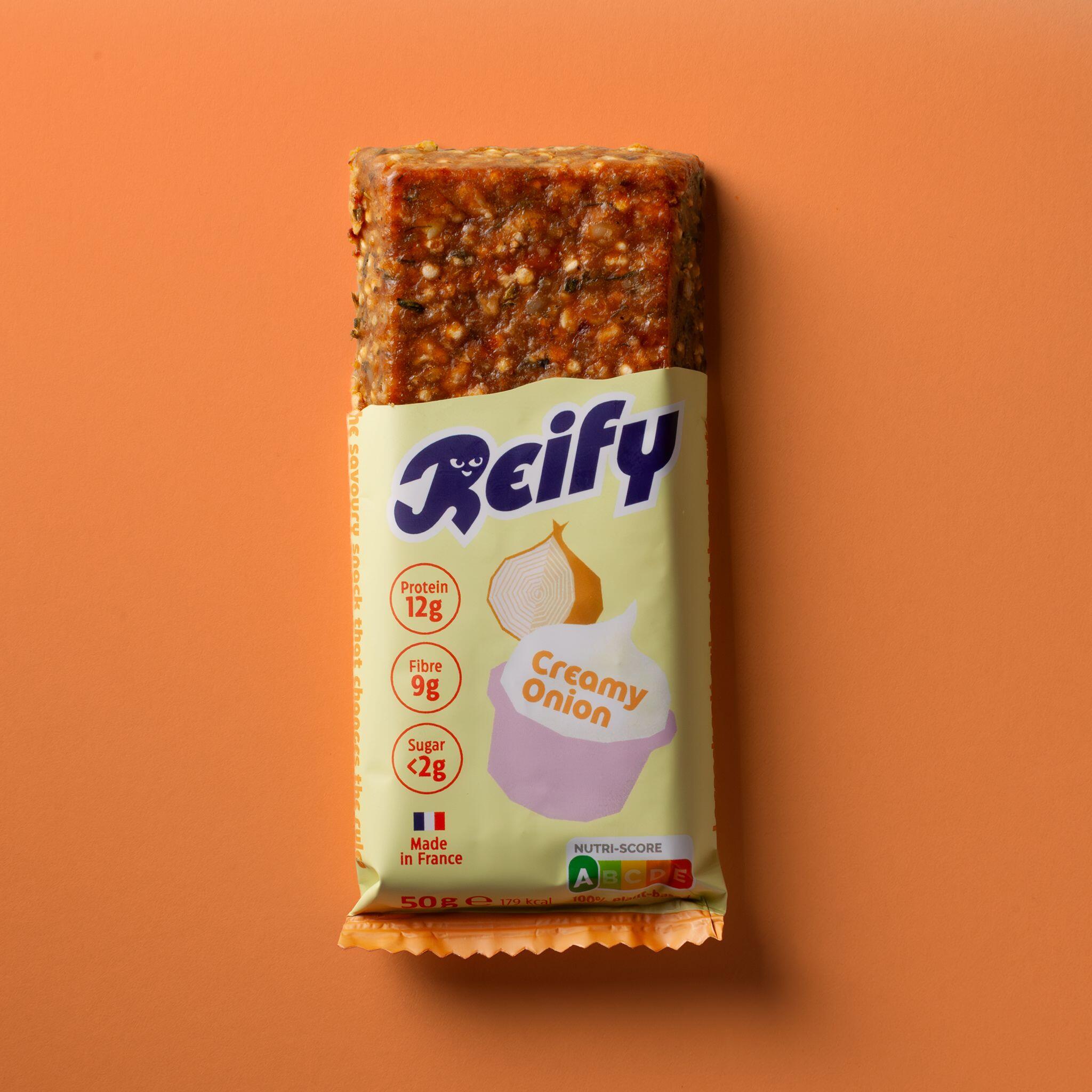 Barres protéinées salées Saveur Creamy Onion x12 2/4