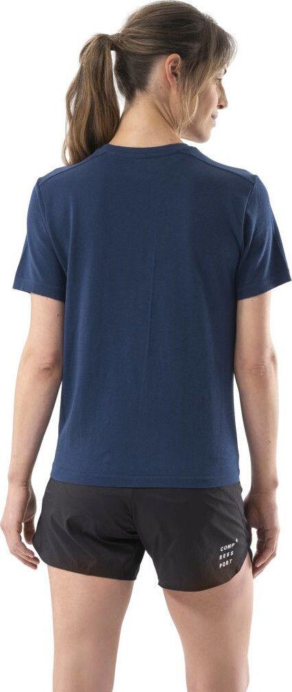 T-shirt manches courtes Compressport Podium Bleu Femme 2/7