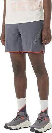 Short Salomon Sense Aero 7in Gris Homme