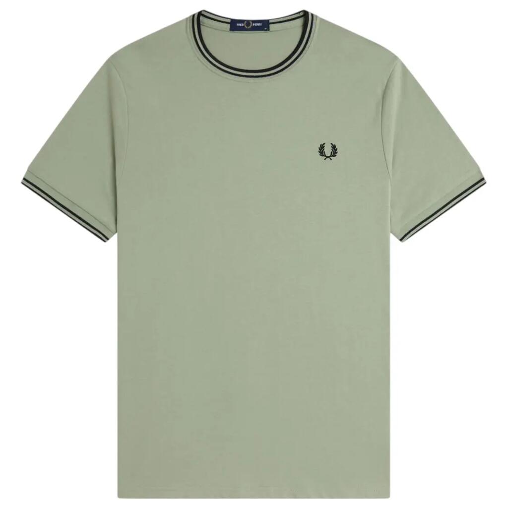 T-shirt Fred perry model Twin Tipped T-Shirt for man