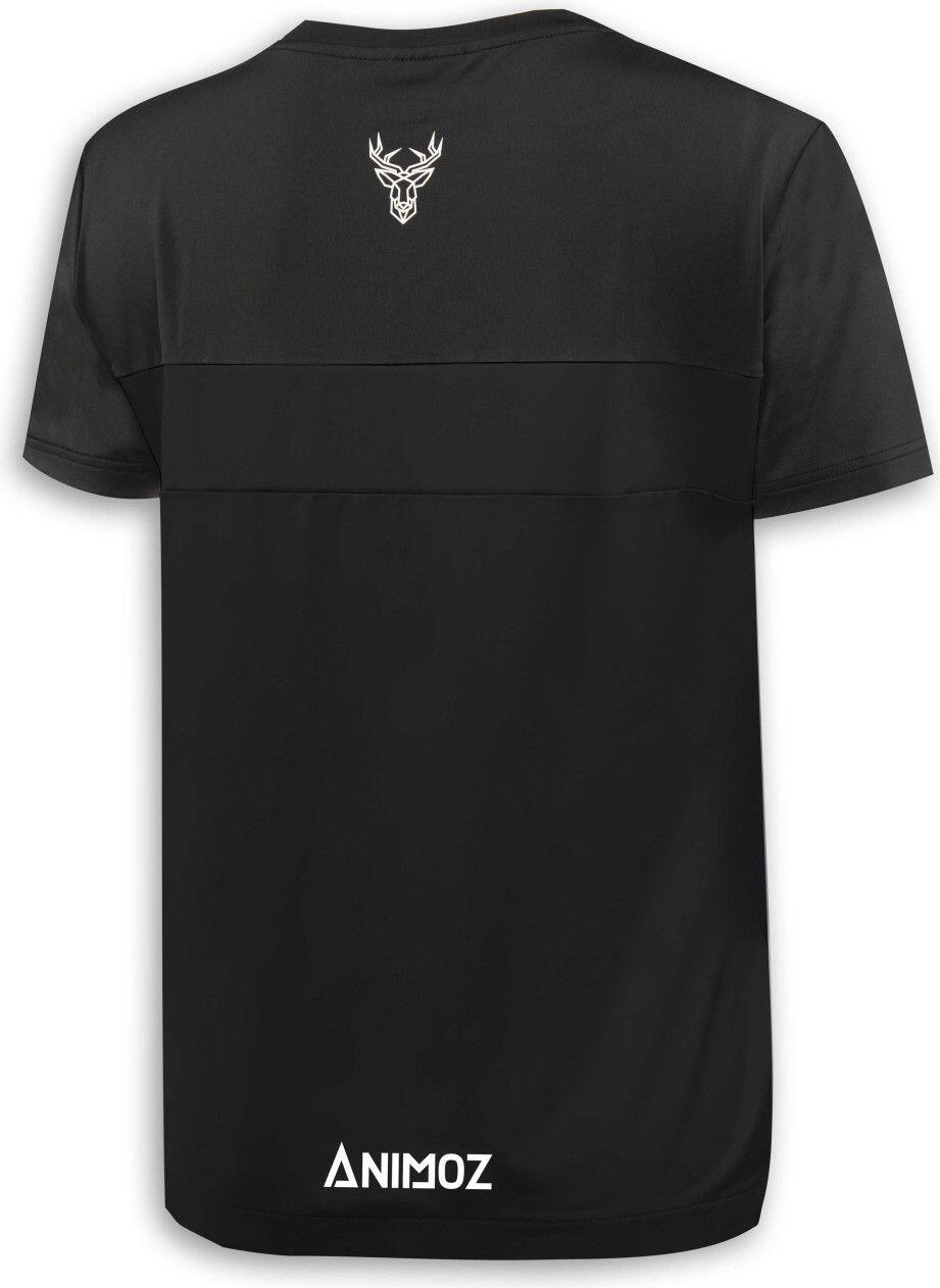 Maillot de manga corta para mujer Animoz Wild Negro 2/4