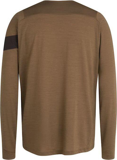 Maillot Manches Longues Rapha Trail Merino Marron / Noir 6/6