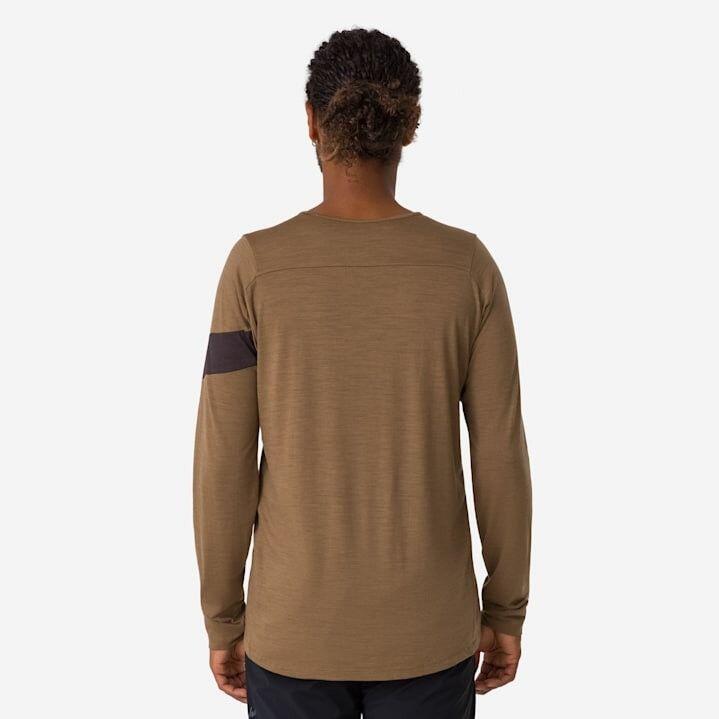 Maillot Manches Longues Rapha Trail Merino Marron / Noir 2/6