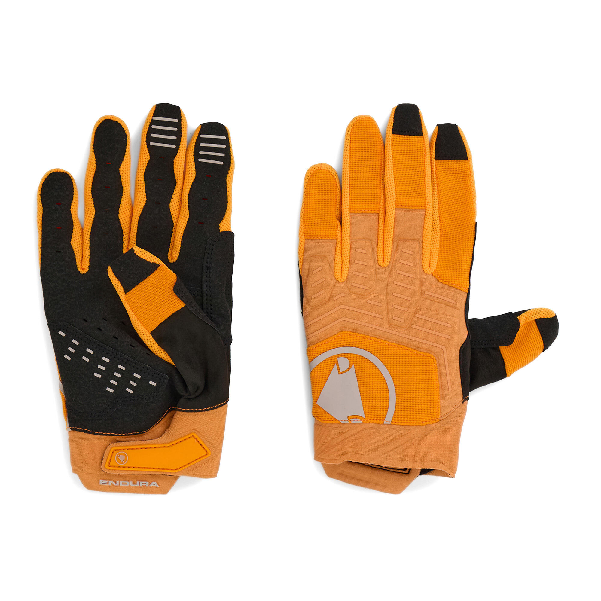 Luvas Longas Endura Singletrack II Laranja 3/3