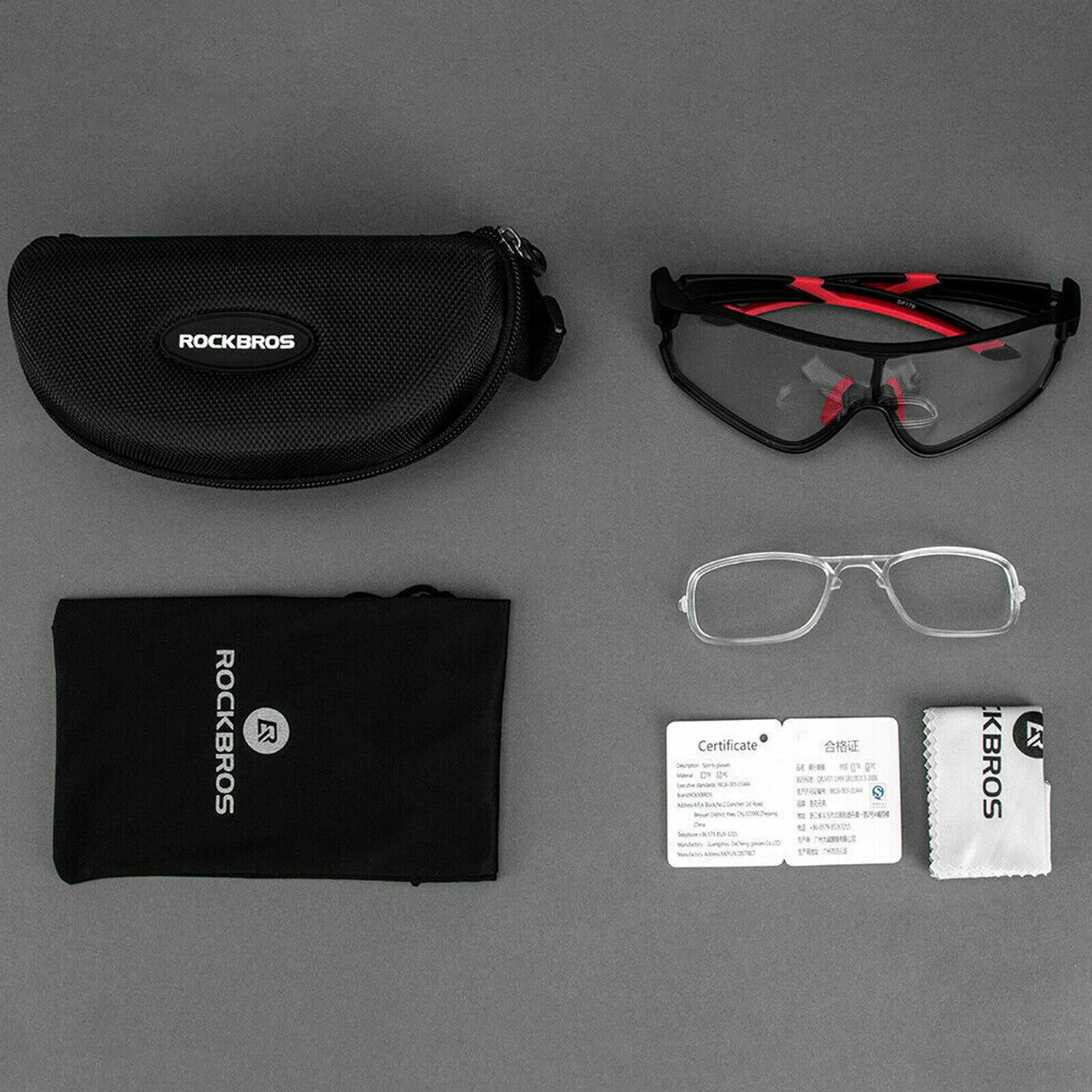ROCKBROS Photochromatisch Sonnenbrille UV400 3/6