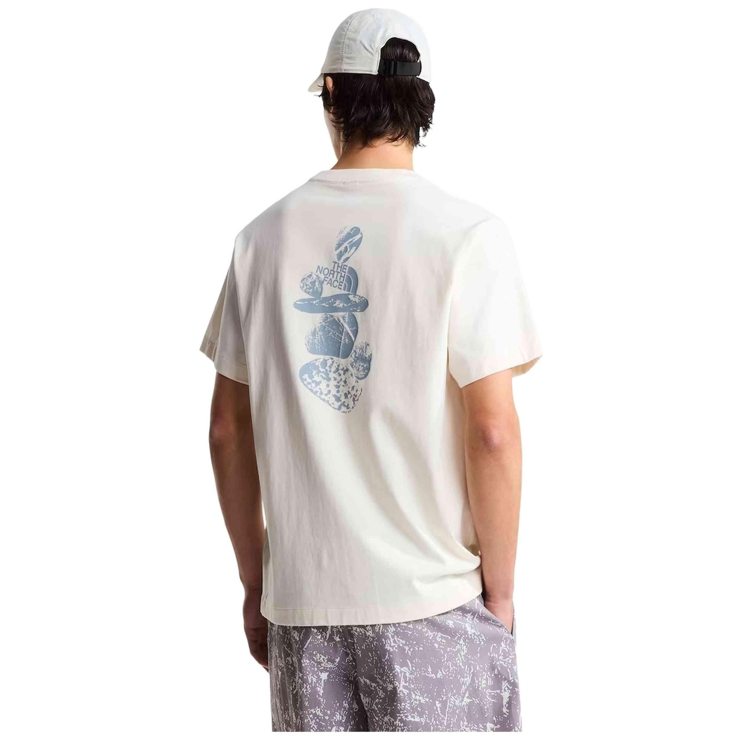 T-shirt The north face modèle M STONES RELAXED SHORT SLEEVE TEE-GRAPH pour homme 2/5
