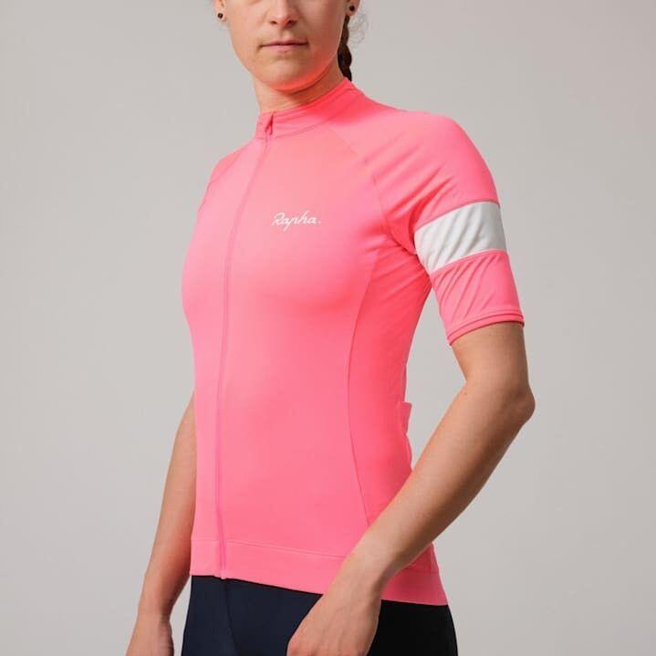 Maglia a manica corta Rapha Core Pink Donna 4/7