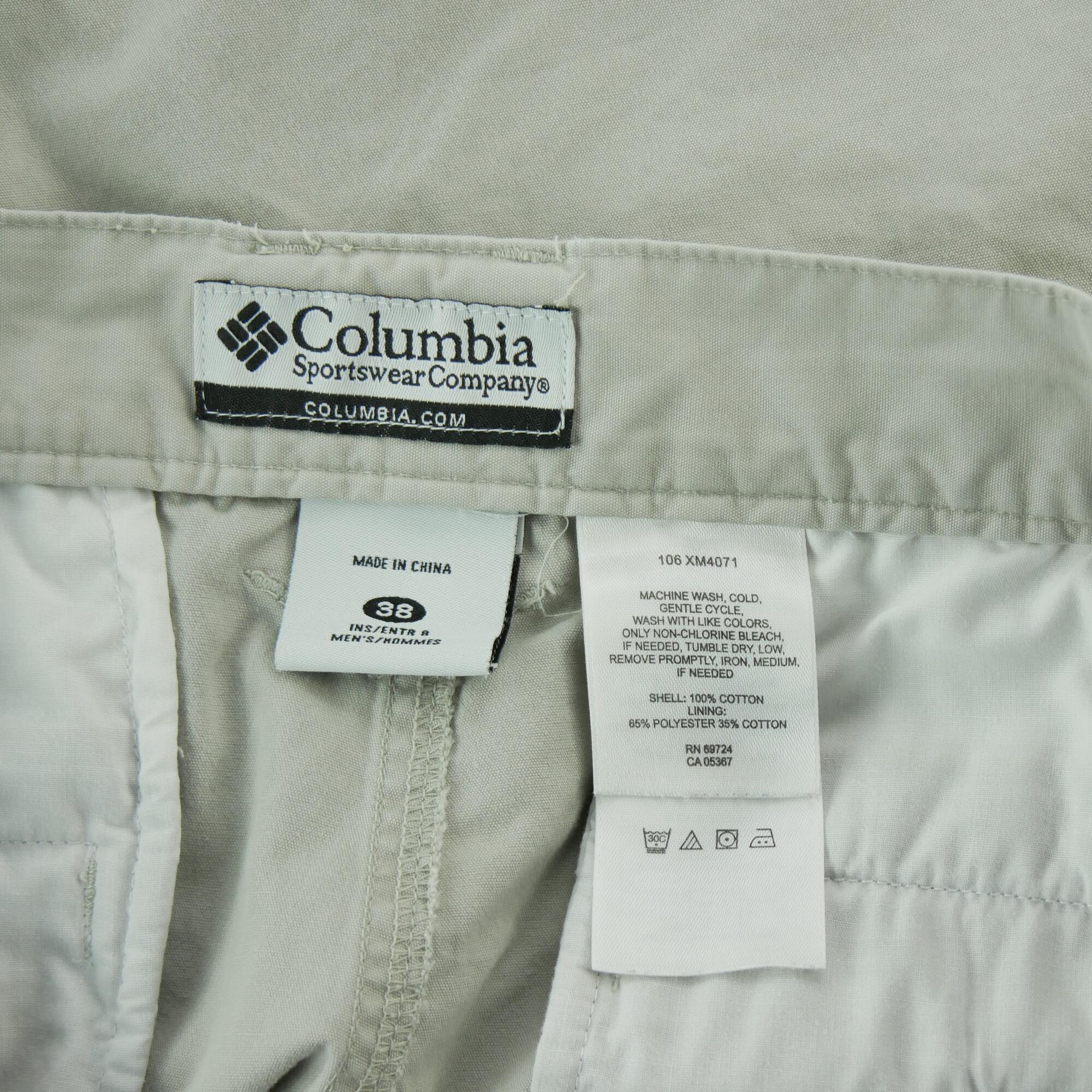 Seconde vie - Short Homme  Cargo W38 Gris - Très bon état 6/6
