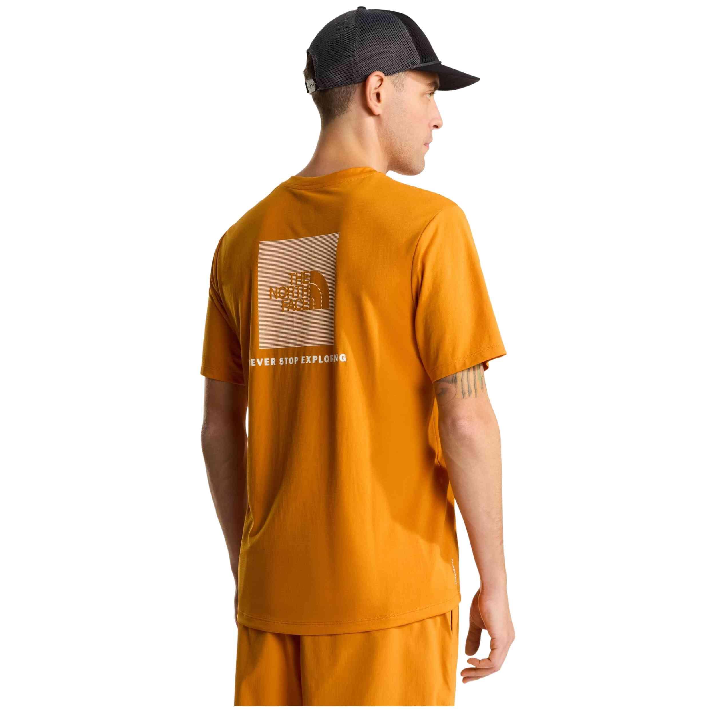 T-shirt met korte mouwen The north face model NF0A895MG5I1 voor unisex 5/5
